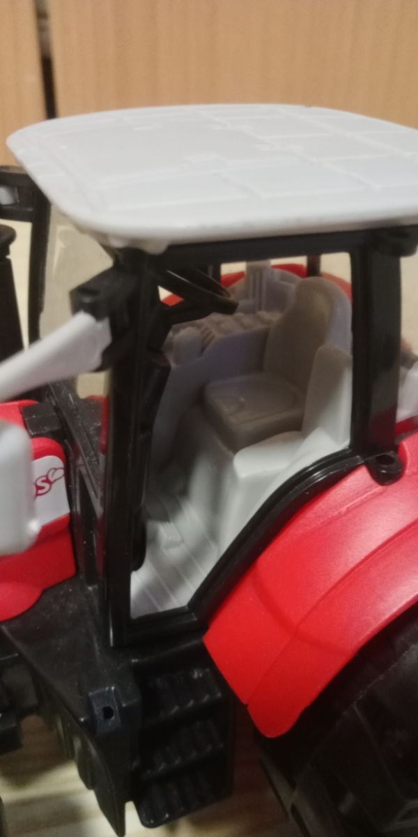 Tractor agrícola accionado