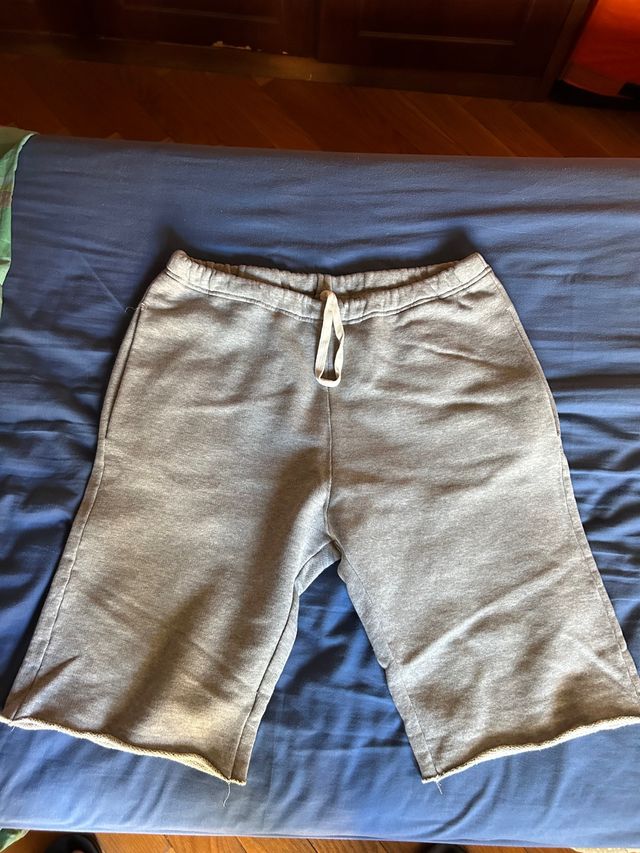 HTC pantaloncino corto uomo grigio cotone  tg.S