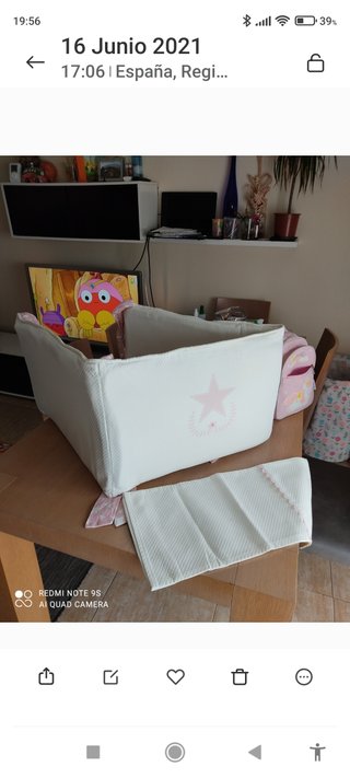 Minicuna dus ambientes niño/niña