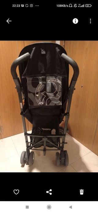 Silla de paseo Cybex Capota XXL
