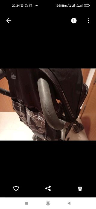 Silla de paseo Cybex Capota XXL