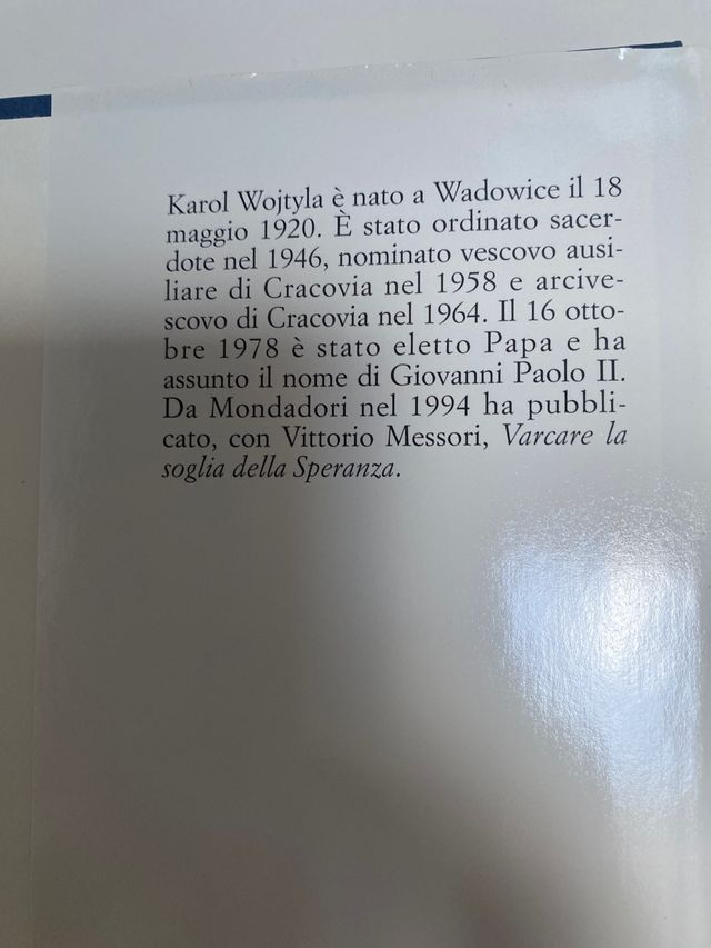 libro Giovanni Paolo II