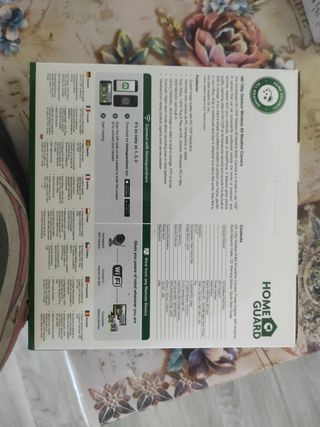 Cámara videovigilancia Home guard