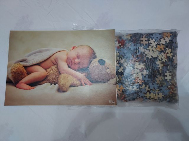Puzle BEBE con OSITO