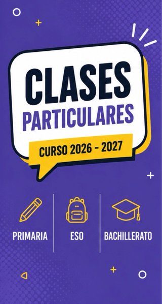 Clases Particulares Primaria - ESO - Bachillerato
