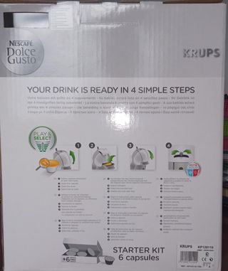Cafetera cápsulas Krups Nescafé Dolce Gusto