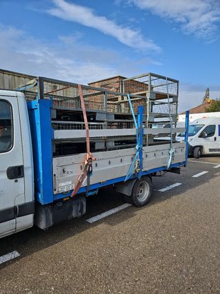 Jaulas apilables de almacen contenedores cestas