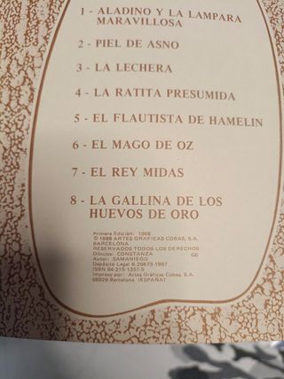 Cuentos infantiles .