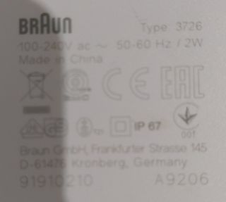 Cargador irrigador bucal BRAUN