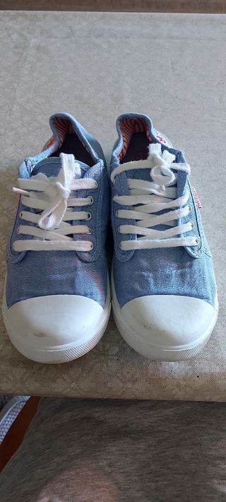 Zapatillas Kappa tela talla 38.