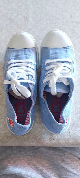 Zapatillas Kappa tela talla 38.