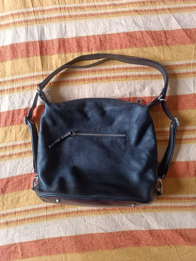 Bolso/ Mochila de piel