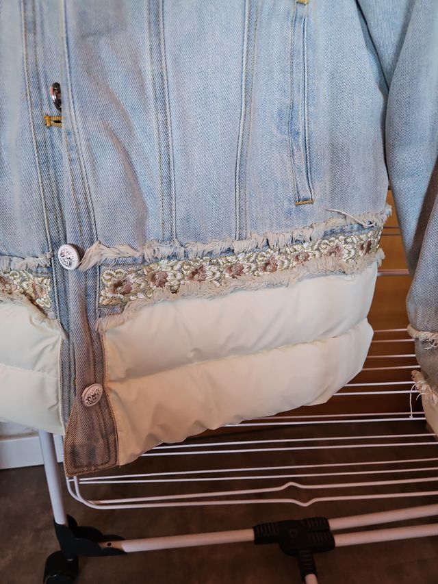 Cazadora vaquera acolchada Desigual