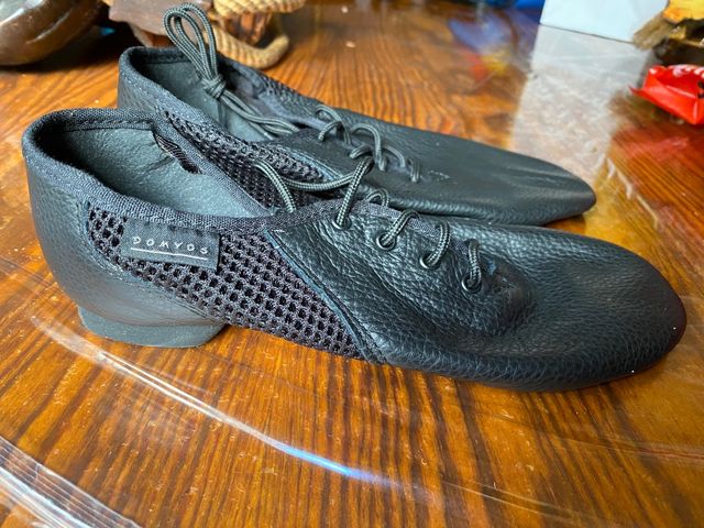 zapatos danza moderna piel y tela 35 nuevos