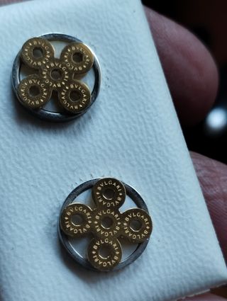 Bulgari pendientes de joyería