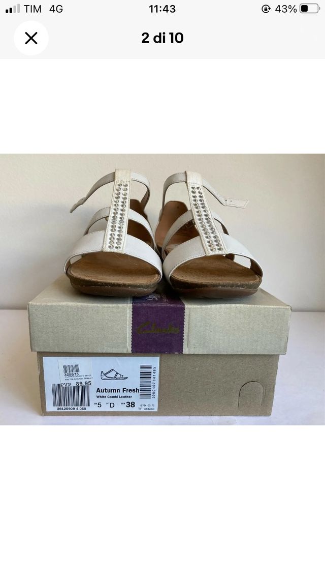 Clarks Sandali da donna n. 38 - Autumn Fresh