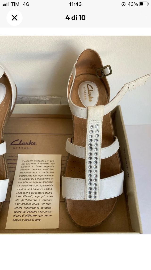 Clarks Sandali da donna n. 38 - Autumn Fresh