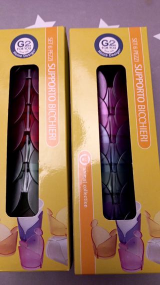 supporti per bicchieri