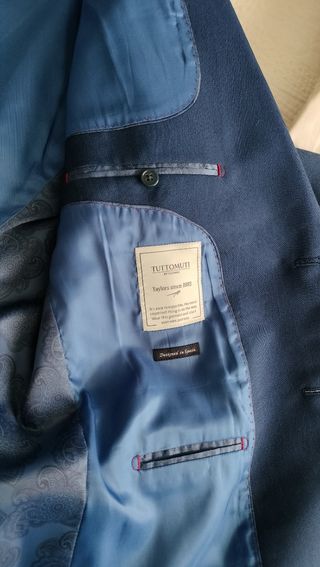 Traje caballero azul talla 50 Selinac 