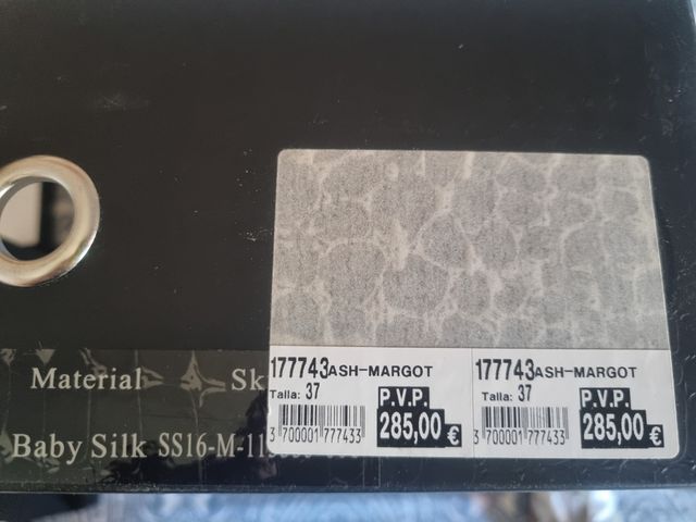 Zapatillas de piel ASH