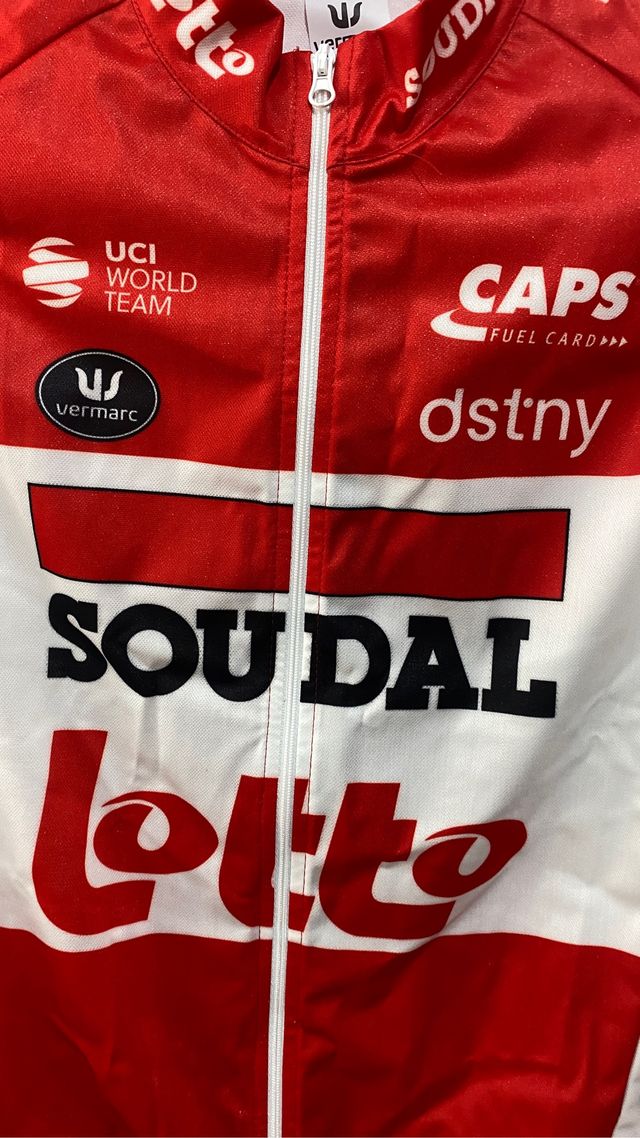 Chaleco cortavientos Vermarc Lotto Soudal XXS