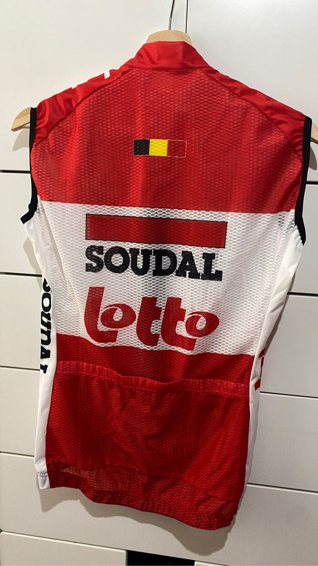 Chaleco cortavientos Vermarc Lotto Soudal XXS