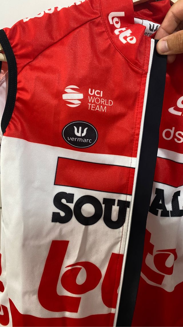 Chaleco cortavientos Vermarc Lotto Soudal XXS