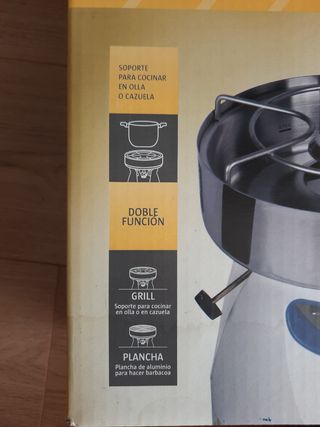 Hornillo portátil de gas