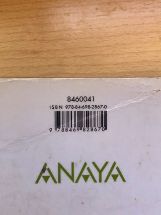 Libro Anatomia Aplicada 1 Bachillerato Anaya