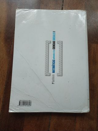 Libro Matemáticas Aplicadas 1 Bachiller