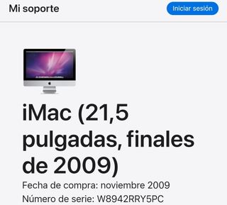 Ordenador i-Mac