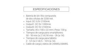 Power Bank Ideus 4400 mAh