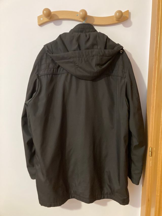 Abrigo negro de hombre El Corte Ingles