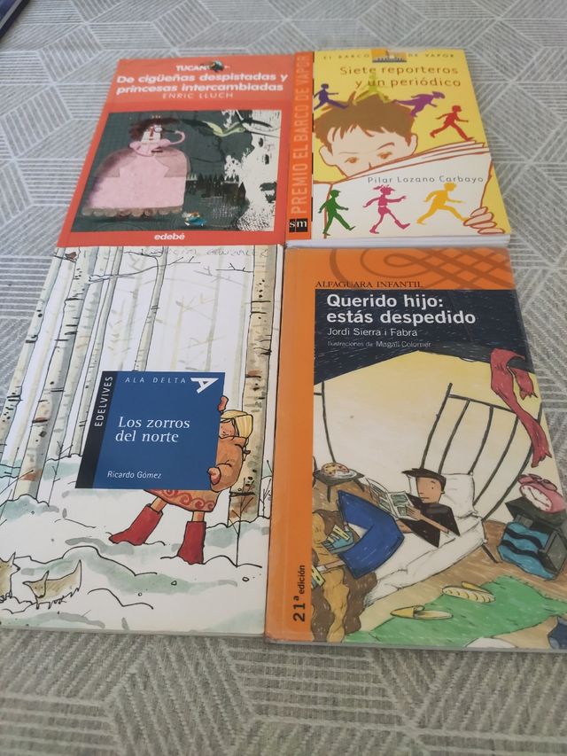Molti libri per ragazzi e bambini