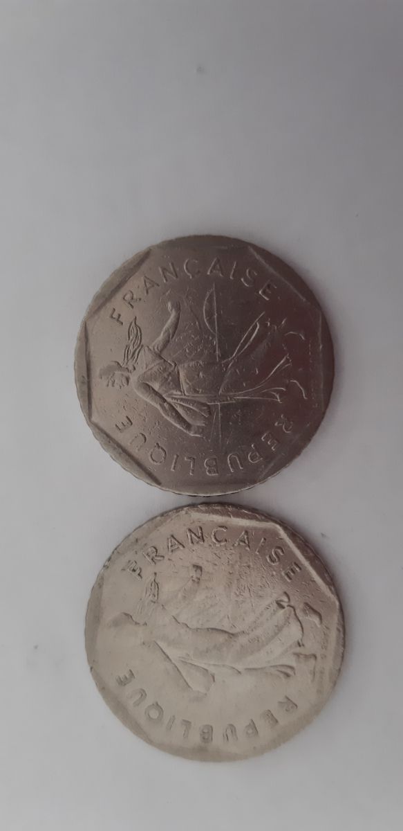 MONEDA 2 FRANCOS FRANCES