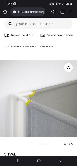 Litera cama alta ikea