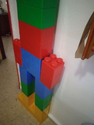 Cubo de construcción lego 24 piezas