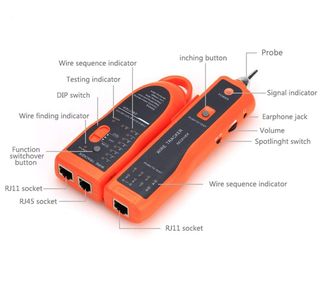  Detector rastreador de Cables Red