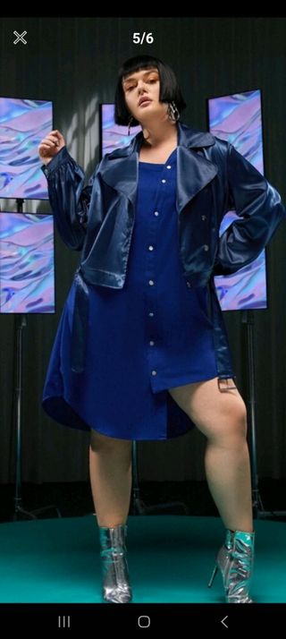 chaqueta talla grande