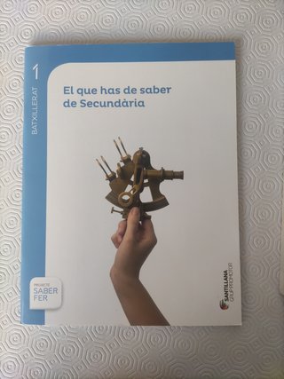 LIBRO MATEMÁTICAS 1º DE BACHILLERATO SANTILLANA