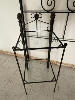 Conjunto de dormitorio en forja en diseño