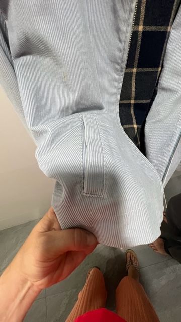 Cazadora micropana.Mujer.Thomas Burberry. Talla: L