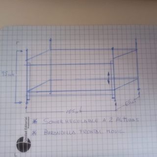Cuna, colchón, chichonera y sabanas