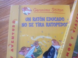 Lote libros Gerónimo Stilton