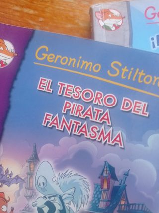 Lote libros Gerónimo Stilton