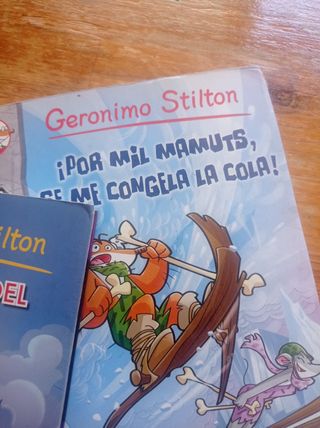 Lote libros Gerónimo Stilton