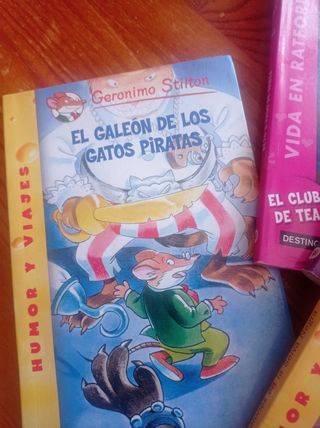 Lote libros Gerónimo Stilton