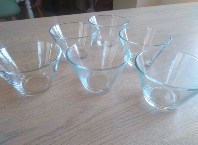 6 ciotole monoporzione per dolci e aperitivi