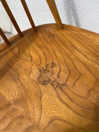 Silla de comedor de Ercol, años 60