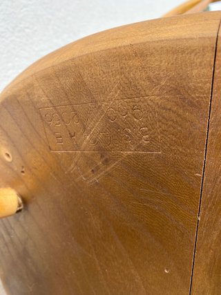 Silla de comedor de Ercol, años 60